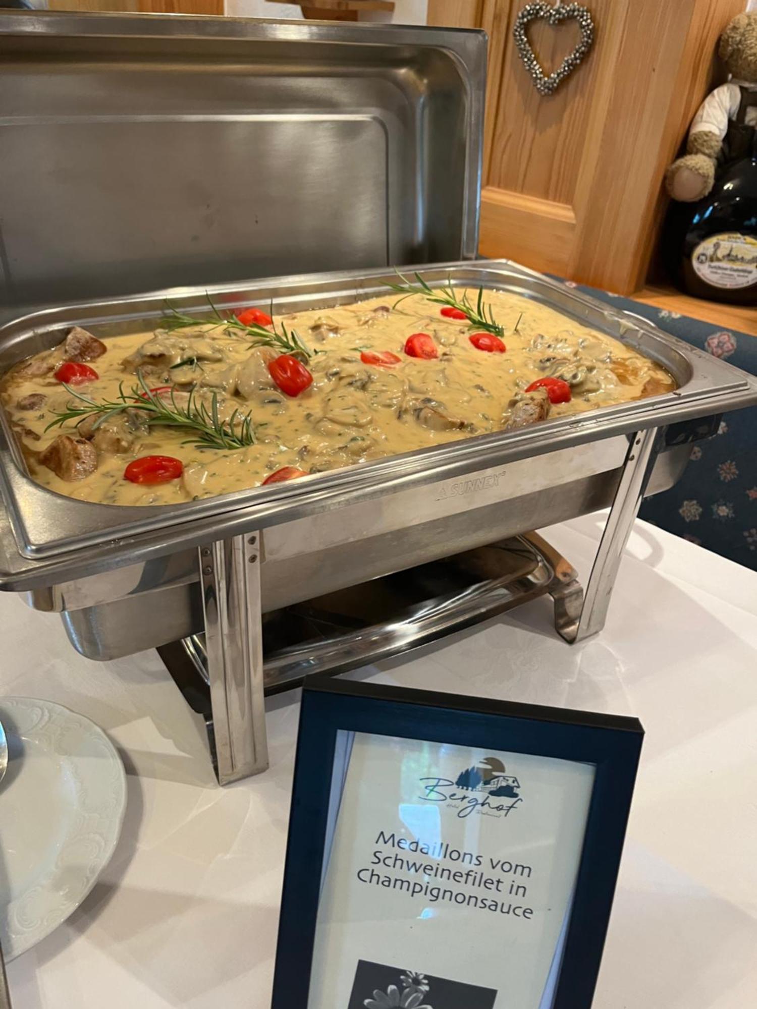 Hotel-Restaurant Berghof Johannesberg Екстериор снимка